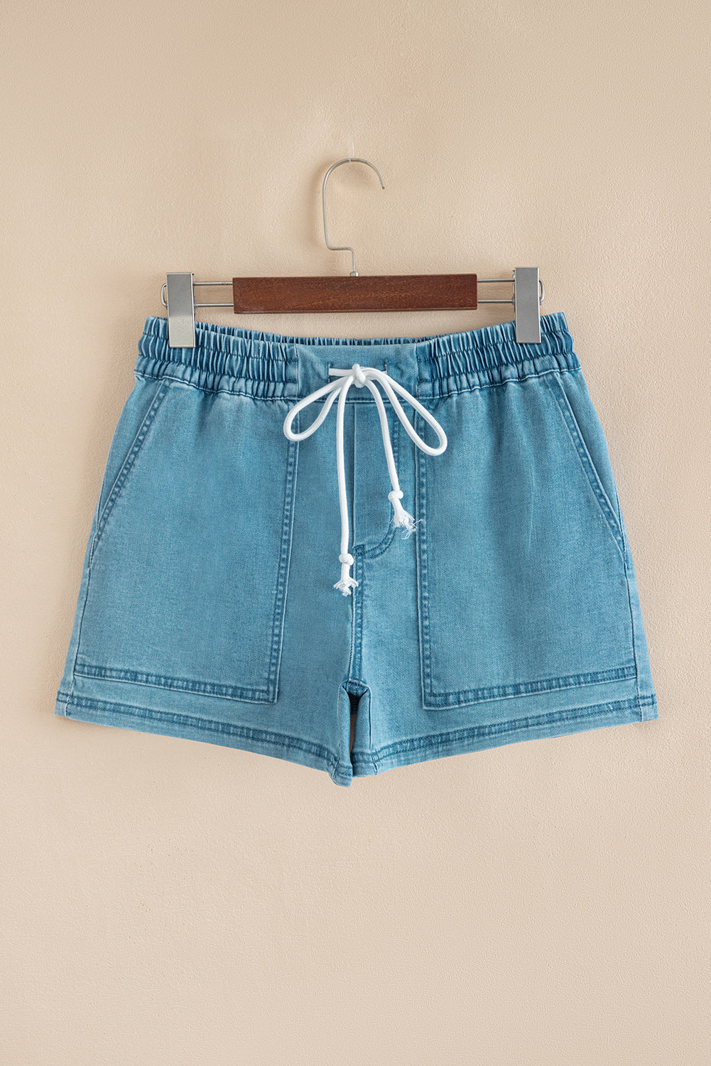 Estos shorts con cordón y ajustable