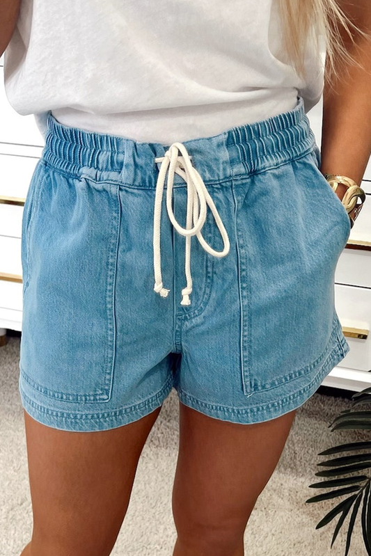 Estos shorts con cordón y ajustable